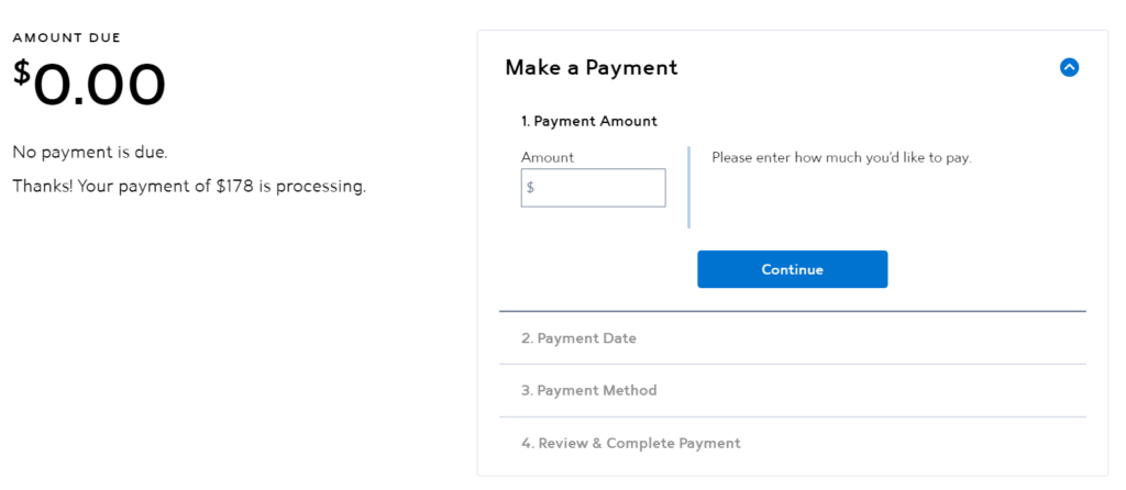 spectrum cell phone payment number