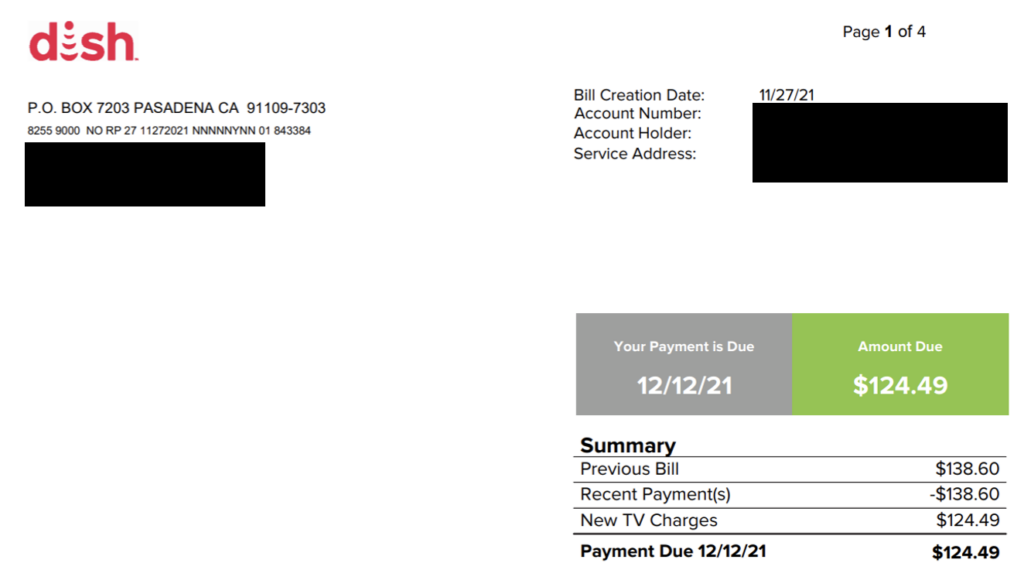 how to cancel your dish bill