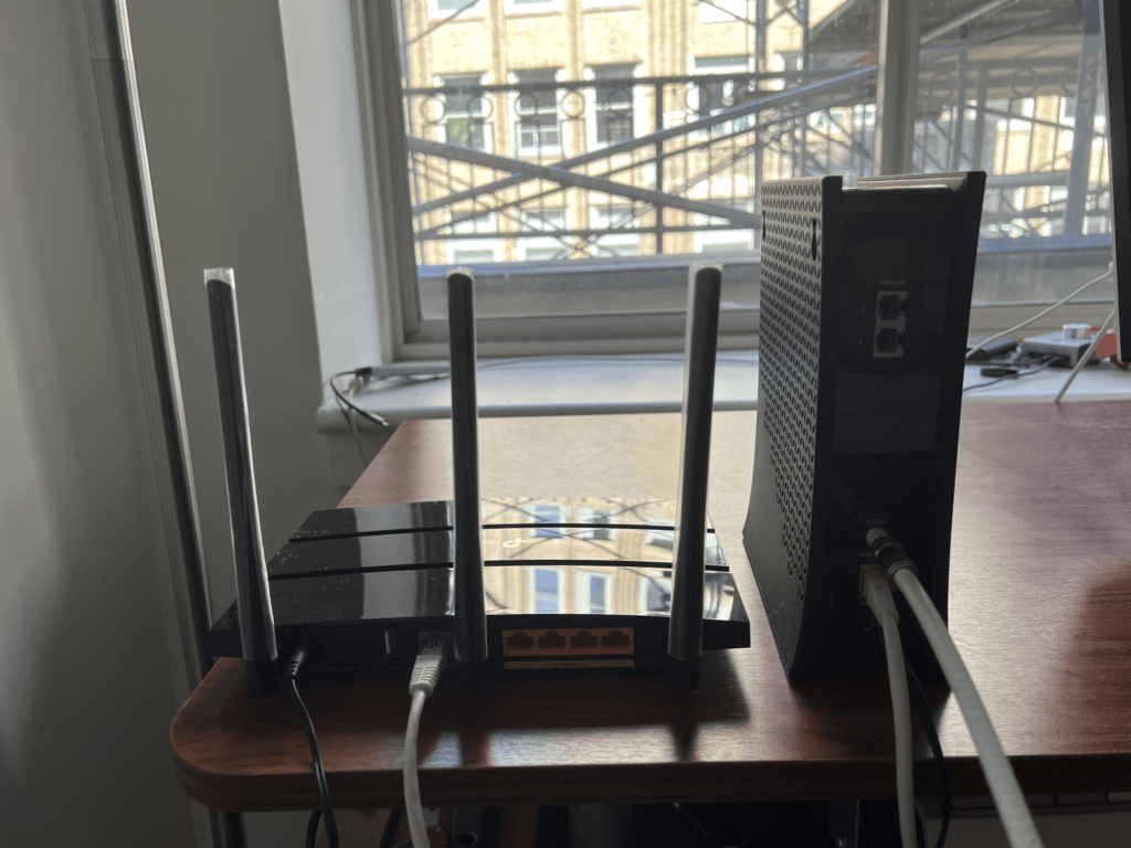 spectrum modem and router