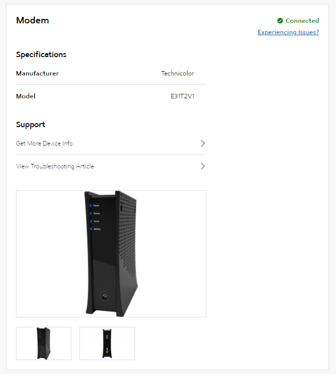 spectrum router blinking red