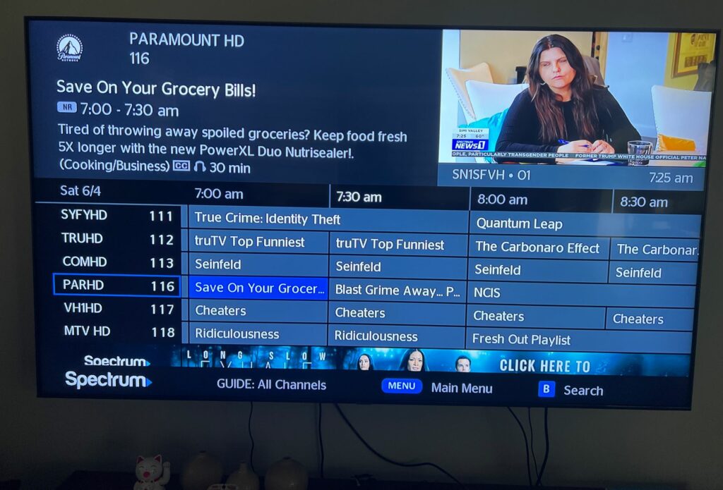 2024 Spectrum Paramount Channel List