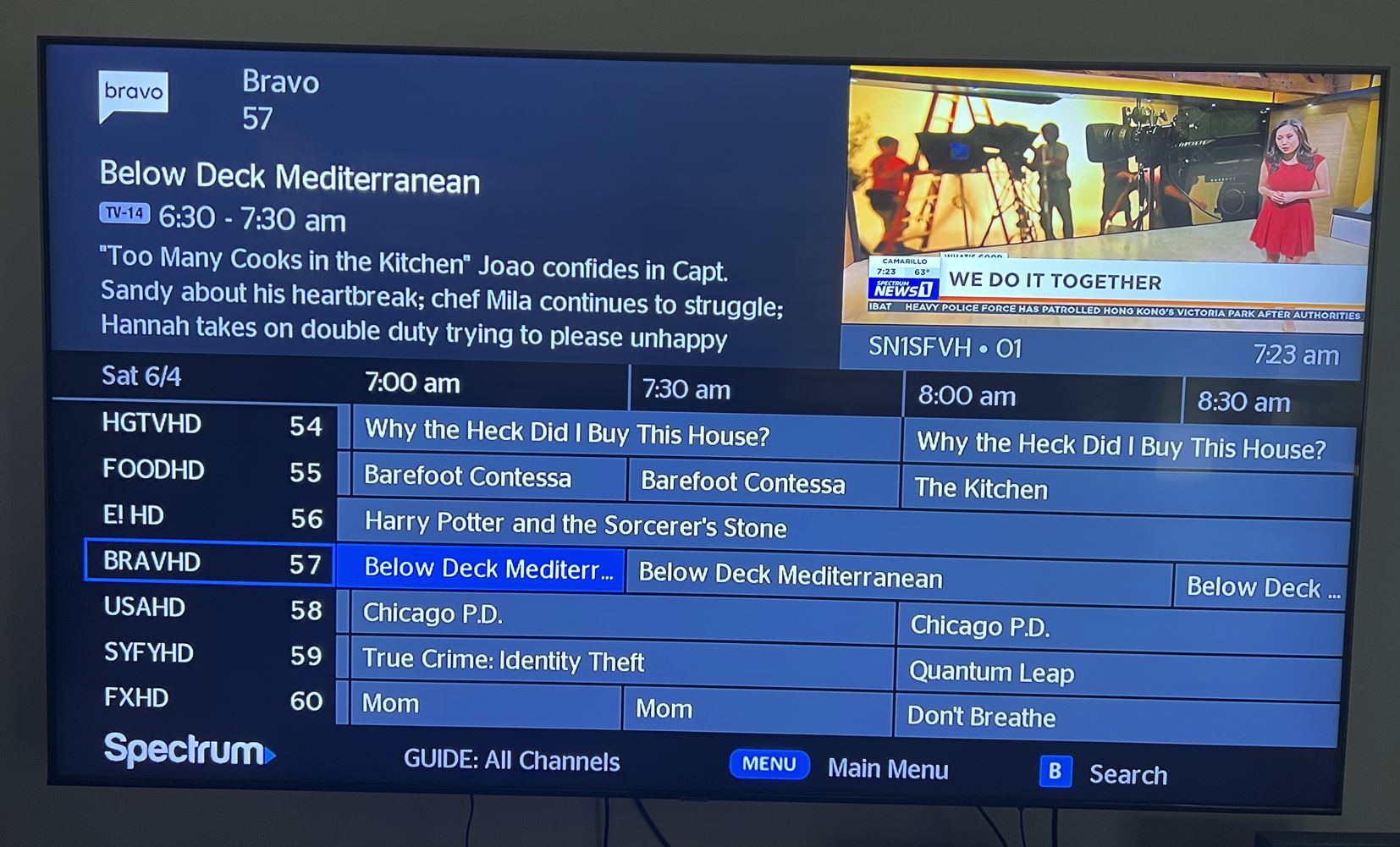 2022 FX Channel List For Spectrum 27 Cities 