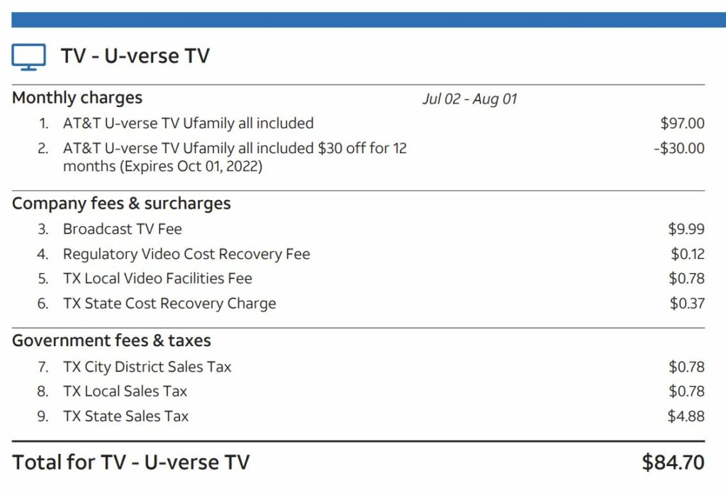 att internet deals for existing customers