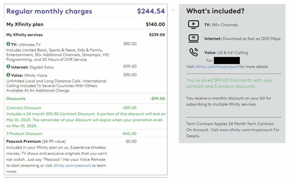 existing customer xfinity deals