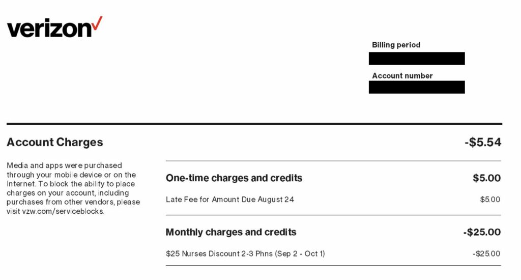 verizonwireless com discounts existing customers