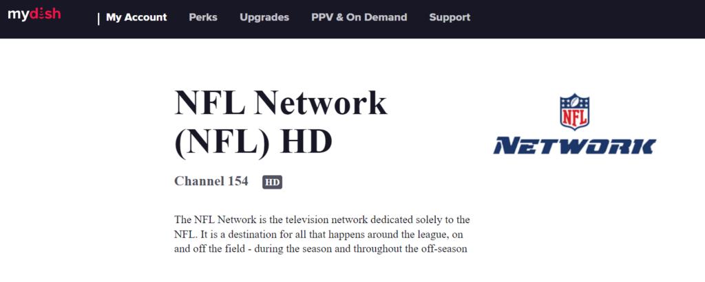 Dish NFL Network Channel List Updated For 2024 
