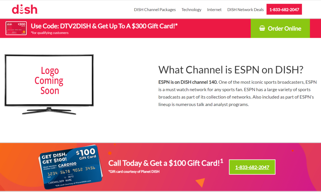 2023 Dish ESPN Channel List