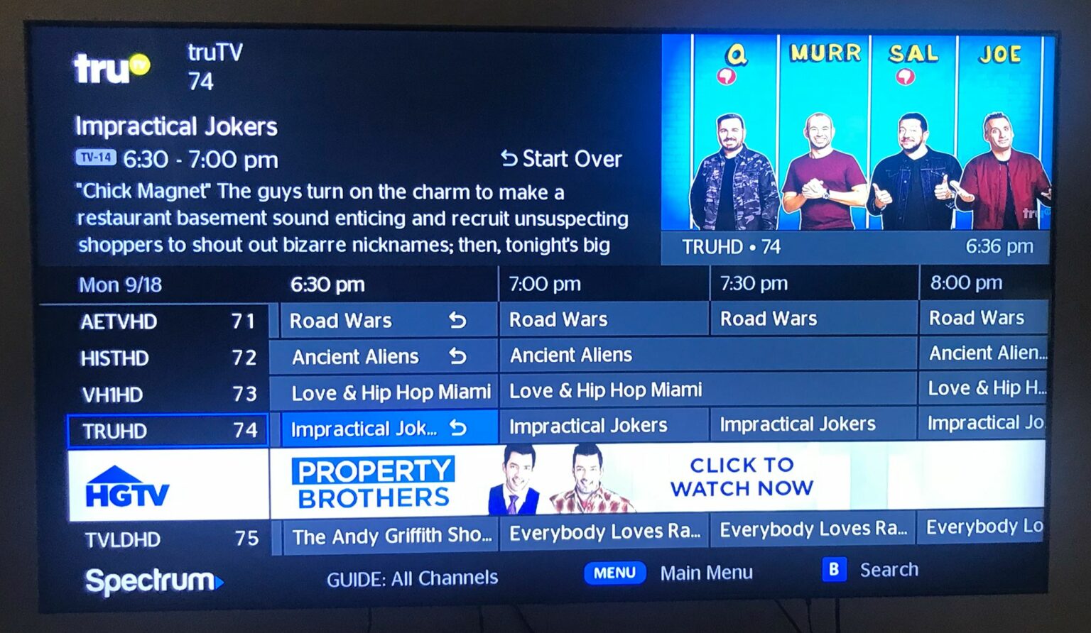 Spectrum TruTV Channel List (2024 Update)