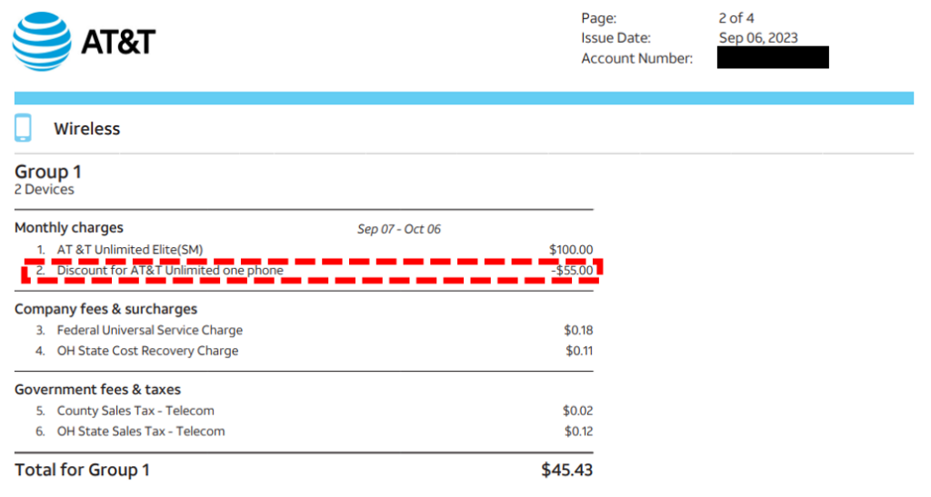 how to lower att bill