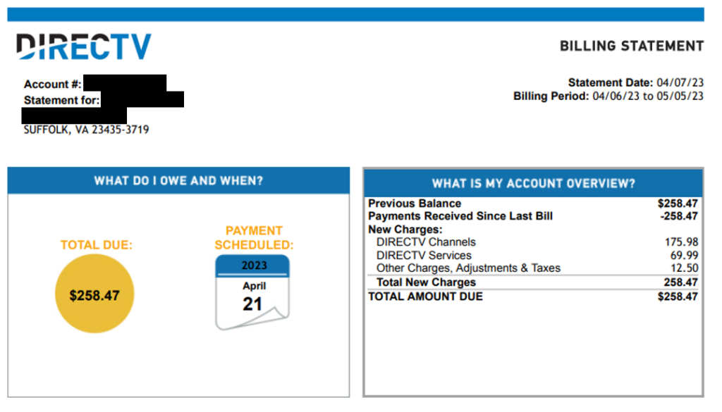 lower directv bill